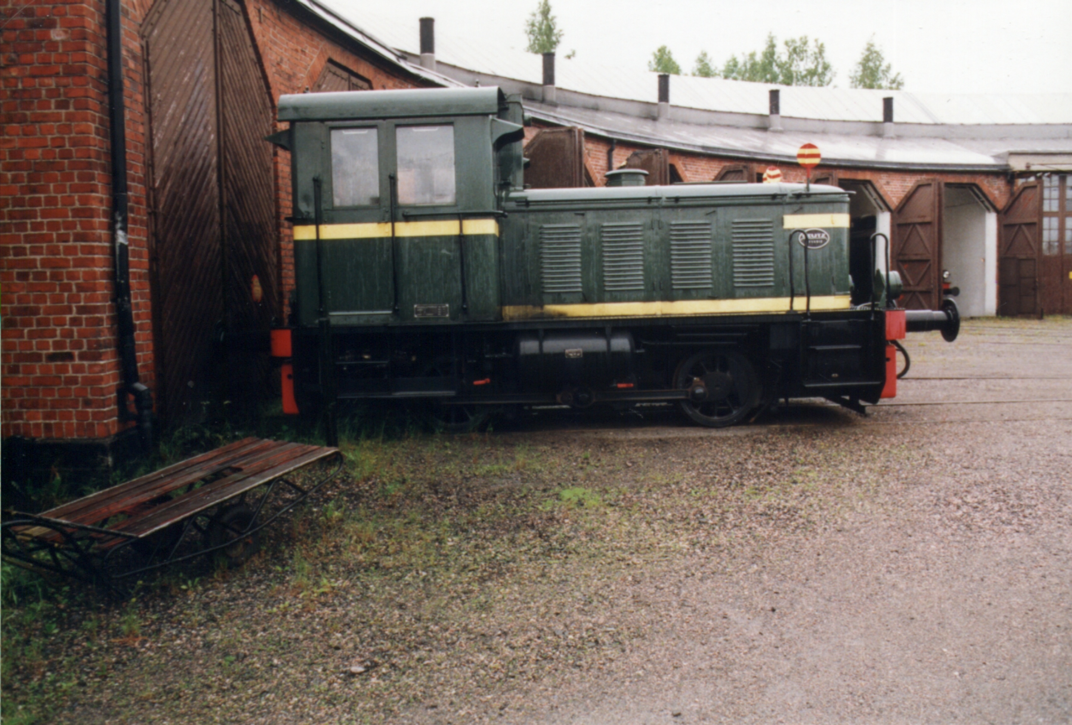 Grängesberg-banornas järnvägsmuseum, Sverige.
